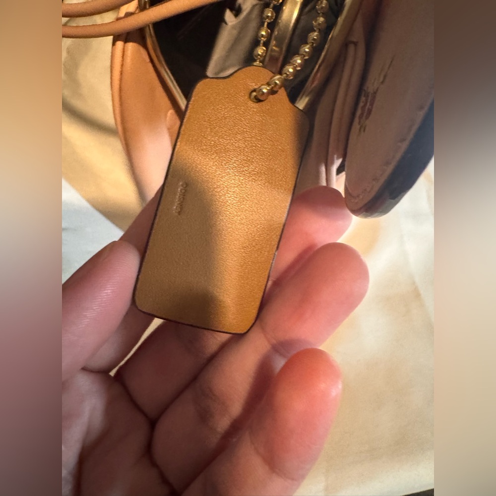 Coach Pink Floral Minnie Kisslock Bag - Picture 5 of 13